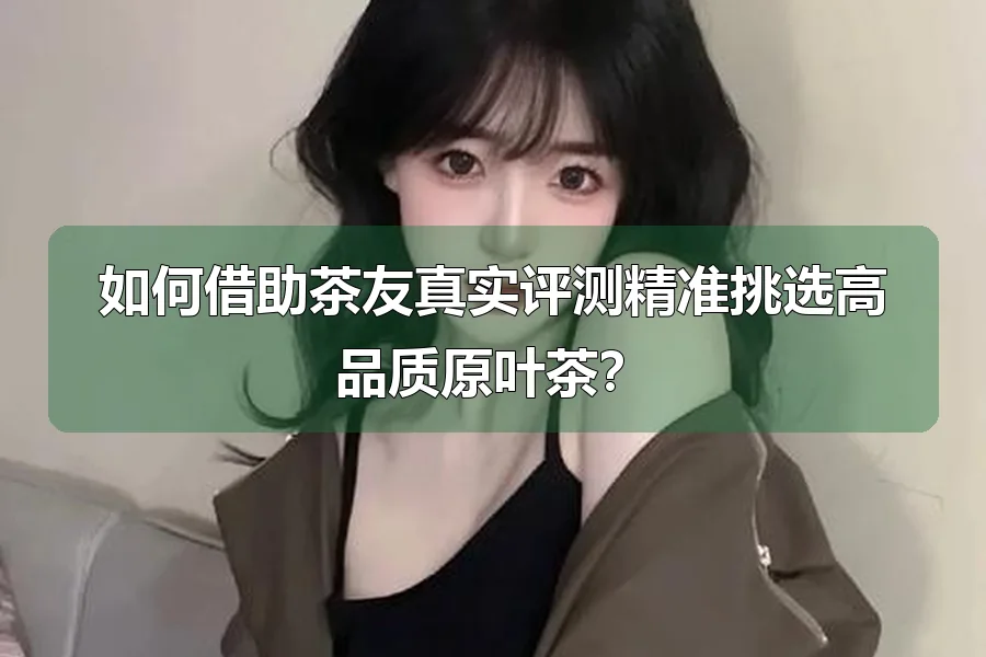 如何借助茶友真实评测精准挑选高品质原叶茶？